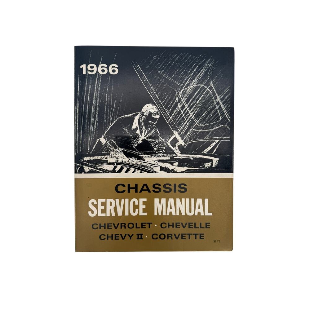 1966 Chevrolet Chassis Service Manual ST72 Chevelle Chevy II Corvette OEM